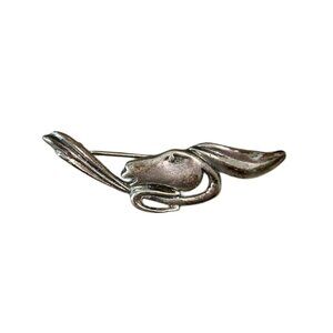 Vintage Art Deco Sterling Silver 925 Horse Brooch